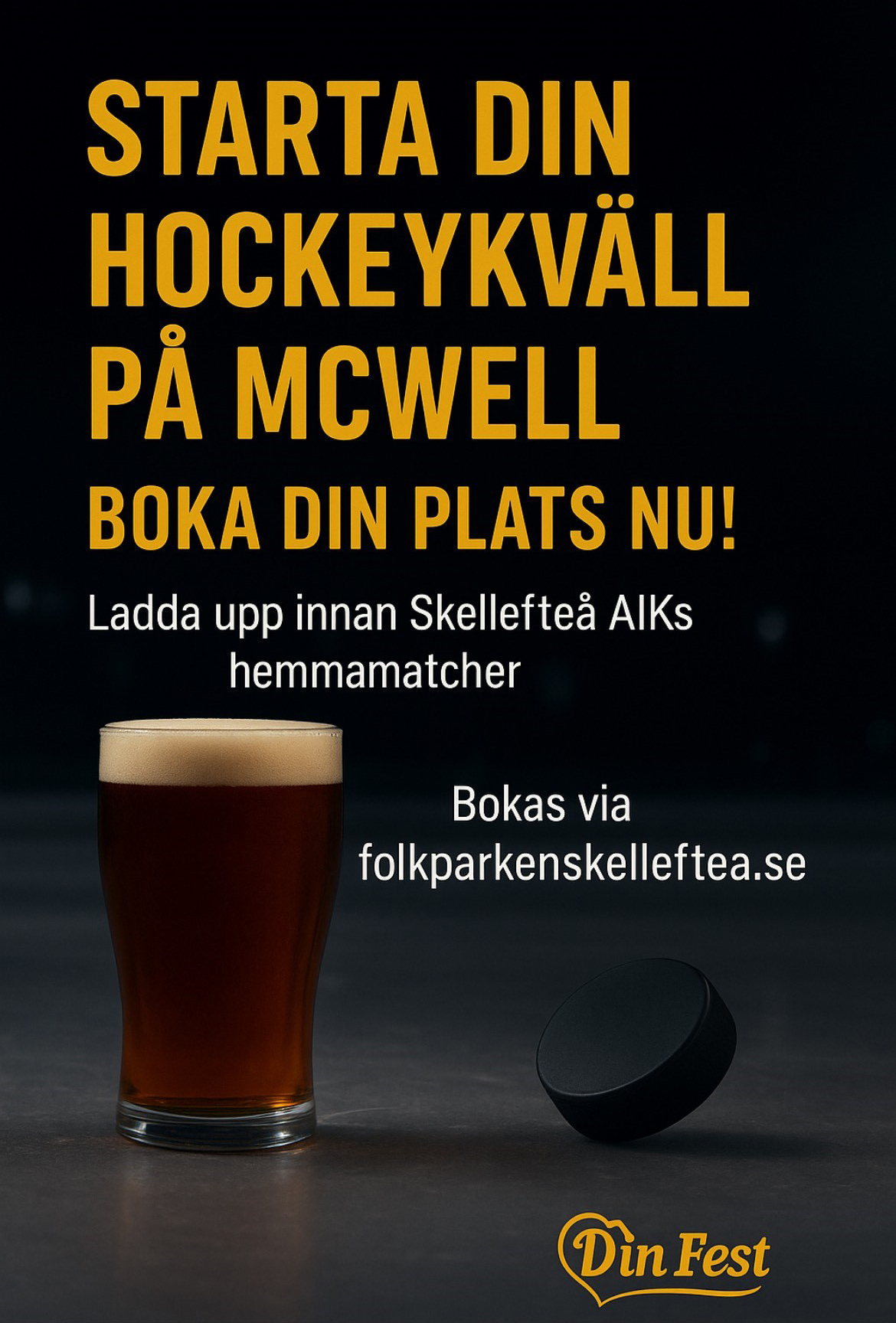 Hockeypub inför samtliga SHLs hemmamatcher! 1